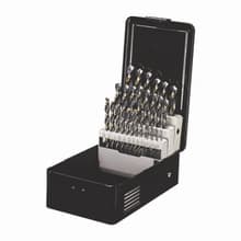 15pc Jobber Drill Set, 1/16-1/2 by 32nds, ThunderBit, Premium Grade HSS, Triumph 099857