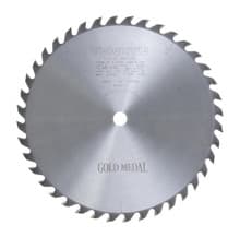 Gold Medal Saw Blade, 10" Dia, 40T, 0.111" Kerf, 5/8" Arbor, Tenryu GM-25540