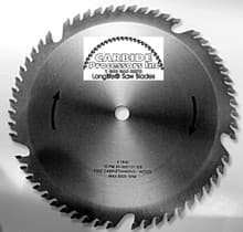 Plywood Saw Blade, 10" Dia, 55T, .131 Kerf, 5/8 Arbor, World's Best 37322