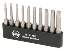 Torx Power Bit Set T6-T30, Wiha 74985