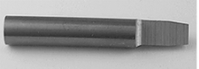 Flush and 7deg Bevel Trim Bit, 1/2 Dia, 3/8 Cut Length, 1/4 Shank, Southeast Tool SCFB230