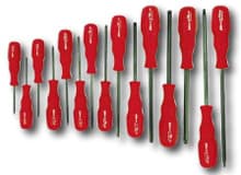 15pc Proturn Torx Screwdriver Set, T6-T50, Wiha 45589