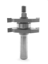 Tongue and Groove Bit Assembly, 1-5/8 Dia, 1/2-12/16 Thickness, 1/2 Shank, Southeast Tool SE3375