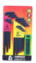 Ball L-Key Sets 10999, 10937, & GorillaGrip Torx Fold-Up Set 12632, Bondhus 14132