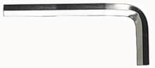 Nickel Finish Short Arm Hex L-Key 3/32", Wiha 35150