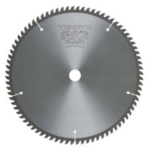 Power Tool Saw Blade, 12" Dia, 80T, 0.094" Kerf, 1" Arbor, Tenryu PT-30580