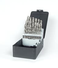 15pc 3/8 Reduced Shank Drill Set, 1/16-1/2 by 32nds, General Purpose, HSS, Triumph 090815
