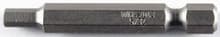 Hex Inch Power Bit 5/32x50mm, 2pk, Wiha 74385