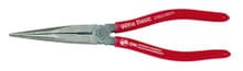 Vinyl Grip Long Nose Pliers w/ Cutters 6.3", Wiha 32618