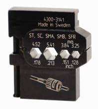 PortaCrimp Die Set for Fiber Optic, Wiha 43141