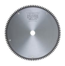 Alumi-Cut Saw Blade, 12" Dia, 100T, 0.110" Kerf, 1" Arbor, Tenryu AC-305100DN
