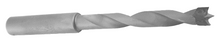 Brad Point Drill, 10mm Dia, 1/2 Shank, 3" Cut Length, Southeast Tool SE192051