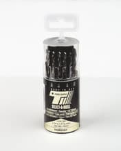 13pc Jobber Drill Set, 1/16-1/4 by 64ths, General Purpose, HSS, Triumph 090490