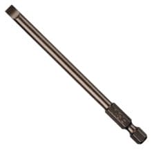 Slotted Power Bit, 5/32" x .8mm x 4", Felo 30778