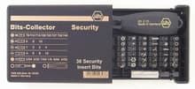 39pc Security Bits Collector Set w/ Magnetic Bit Holder, Wiha 71990
