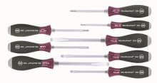 8pc MicroFinish Slotted/Phillips Screwdriver Set, Extra Heavy Duty, Wiha 53398