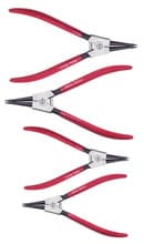 4pc Straight External Retaining Ring Pliers Set, Shape A, Wiha 32628