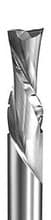 2 Flute Downcut Chipbreaker, 3/8 Dia, 1-1/4 Cut Length, 3/8 ", Shank, Vortex 1540