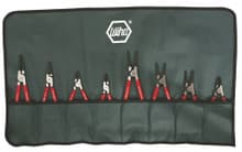 8Pc Vinyl Grip Straight Retaining Ring Pliers Set, Wiha 32693