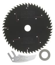 Plunge-Cut Saw Blade, 160mm Dia, 52T, 0.063" Kerf, 20mm Arbor, Tenryu PSW-16052CB2TK