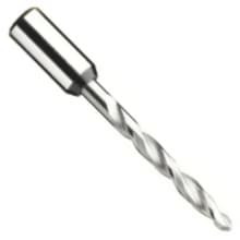 LH Thru-Hole Drill, 6mm Dia, 10mm Shank, 57mm OAL, Solid Carbide, Vortex DTS0657LO