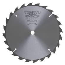 Rapid Cut Saw Blade, 10" Dia, 24T, 0.126" Kerf, 5/8" Arbor, Tenryu RS-25524CBN