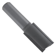 2 Flute LH Straight Bit, 1/2 Dia, 2" Cut Length, 1/2 Shank, Southeast Tool SE1072LH