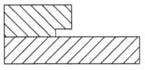 Slot & Undercut Bit, 4mm Cut Depth, 3mm Cut Length, 1/4 Shank, Southeast Tool SE3114
