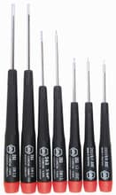 7pc Precision Hex Metric Screwdriver Set, .7-3.0mm, Wiha 26390