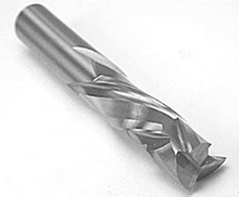 3 Flute Compression Bit, 1/2 Dia, 1-1/4 Cut Length, 1/2 Shank, Southeast Tool SUD755