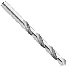 Jobber Drill, Size K, General Purpose, Bright Finish, 12pk, Triumph 013011