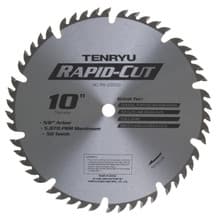 Rapid Cut Saw Blade, 10" Dia, 50T, 0.126" Kerf, 5/8" Arbor, Tenryu RS-25550