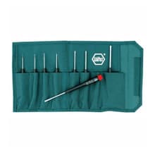 8pc Precision Slotted Screwdriver Set, 1.0-4.0mm, Wiha 26099