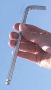 Long Ball End Hex L-Key 2mm, Wiha 66908