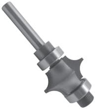 Full Bead Bit, 1/4 Radius, 1-1/8 Dia, 5/8 Cut Length, 1/4 Shank, Southeast Tool SE3194