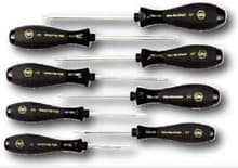 8pc Torx Screwdriver w/ MicroFinish Handle Set, T9-T40, Wiha 52791
