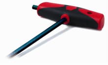 Soft Grip Dual Drive T-Handle, Ball Hex 10mm, Black Finish, Wiha 33458