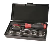 53pc TorqueVario-S Insert Bit Set, 10-50 in lbs, Wiha 28595