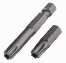 2pc Security Torx Bit Pack, T10S x 25mm, Wiha 70153