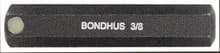3/8" Hex Bit, 2" w/o Socket, Bondhus 33214