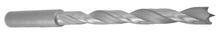 Brad Point Drill, 10mm Dia, 1/2" Shank, 4" Cut Length, Southeast Tool SE201081