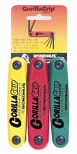 Fold-up Tool Set, 2-8mm, 5/64-1/4 Hex, T9-T40 Torx, Bondhus 12533