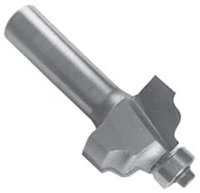 Wavy Edge Bit, 5/32 Radius, 1-1/4 Dia, 3/4 Cut Length, 1/2 Shank, Southeast Tool SE3172