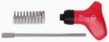 12pc Topra Ratchet Screwdriver Set, Torx T7-T40, Wiha 28295