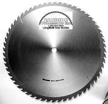 Contractor Saw Blade, 12" Dia, 30T, .145 Kerf, 1" Arbor, World's Best 37113