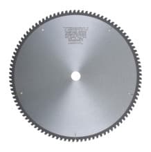 Alumi-Cut Saw Blade, 15" Dia, 100T, 0.118" Kerf, 1" Arbor, Tenryu AC-380100DN