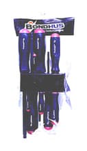 9pc ProHold Ball Hex Driver Set 1.5-10mm, Bondhus 74699