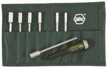 8pc ESD Safe Interchangable Nut Driver Set, 5mm-10mm, Wiha 10892