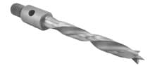 Brad Point Drill, 10mm Dia, 3" Cut Length, Southeast Tool SE142051R