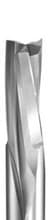 3 Flute Low Helix Downcut Finisher, 1/2 Dia, 1" Cut Length, 1/2 Shank, Vortex 4545